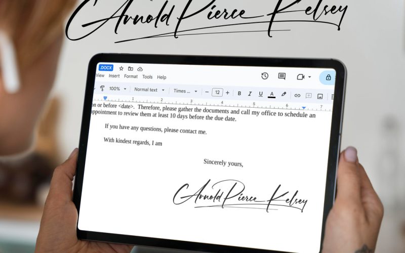 Google Dokümanlar İmza Ekleme Nasıl Yapılır?